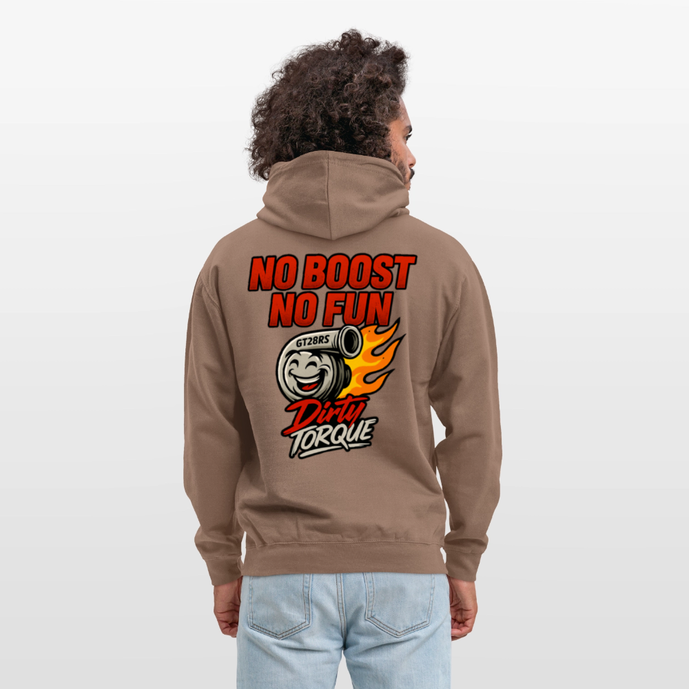 DirtyTorque No Boost No Fun Hoodie Unisex - Mokka