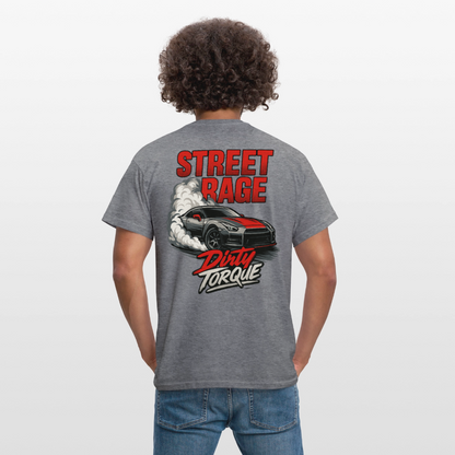 DirtyTorque Street Rage Tee Men - Graphit meliert