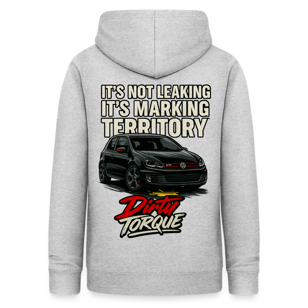 DirtyTorque Leakin' Hoodie Women - Hellgrau meliert