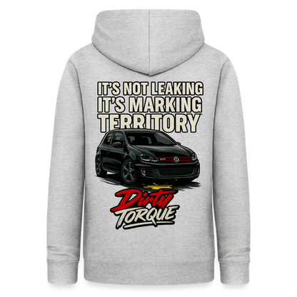DirtyTorque Leakin' Hoodie Women - Hellgrau meliert