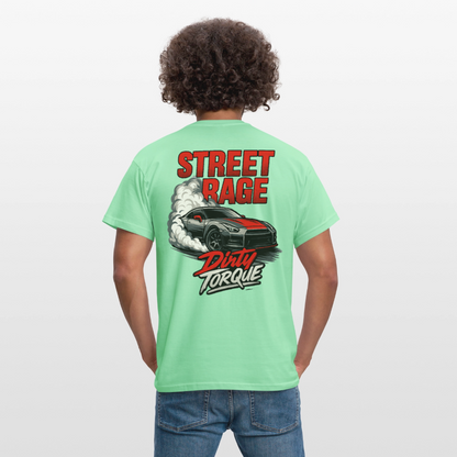 DirtyTorque Street Rage Tee Men - Mintgrün