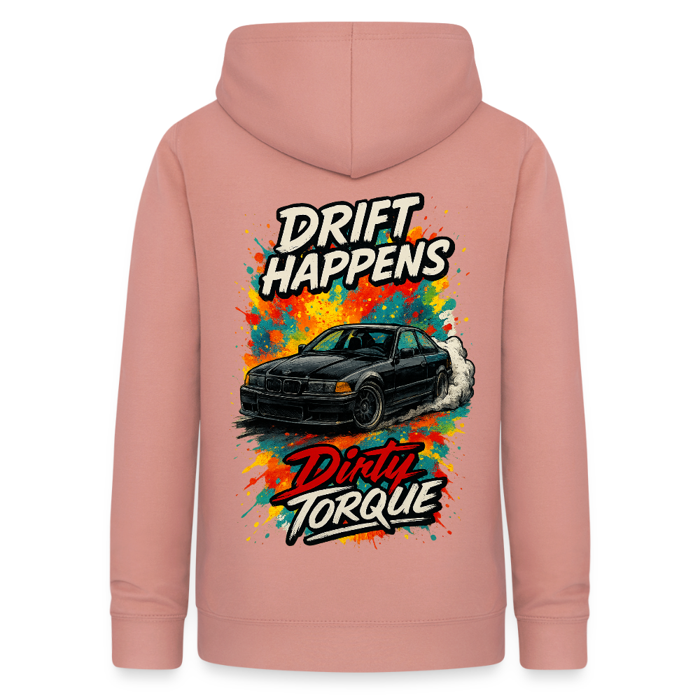 DirtyTorque E36 Drift Frauen Hoodie - Altrosa