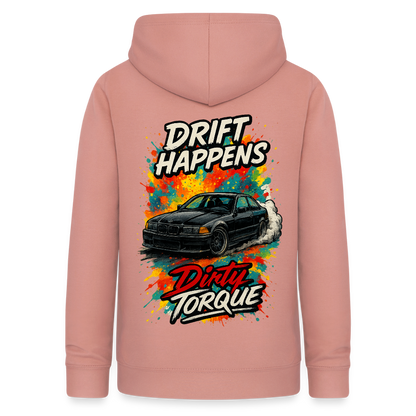 DirtyTorque E36 Drift Frauen Hoodie - Altrosa