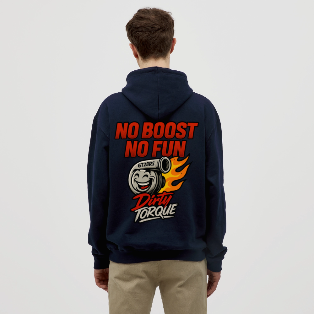 DirtyTorque No Boost No Fun Hoodie Unisex - Navy