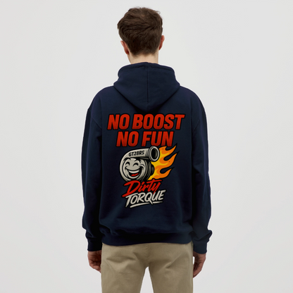 DirtyTorque No Boost No Fun Hoodie Unisex - Navy