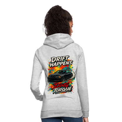 DirtyTorque E36 Drift Frauen Hoodie - Hellgrau meliert