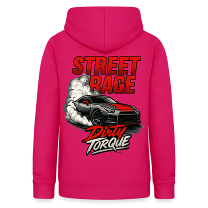 DirtyTorque Street Rage Hoodie Women - dunkles Pink