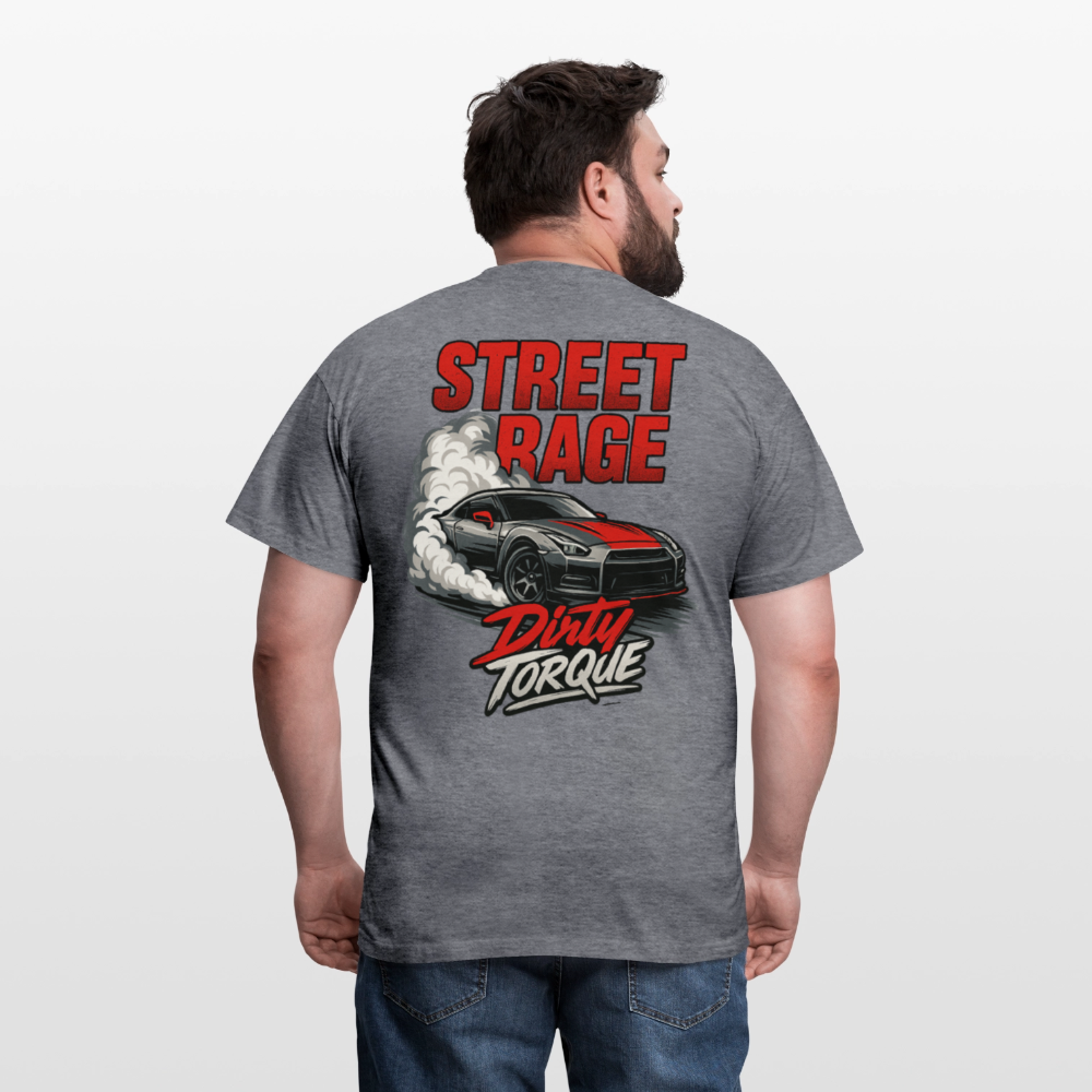 DirtyTorque Street Rage Tee Men - Graphit meliert
