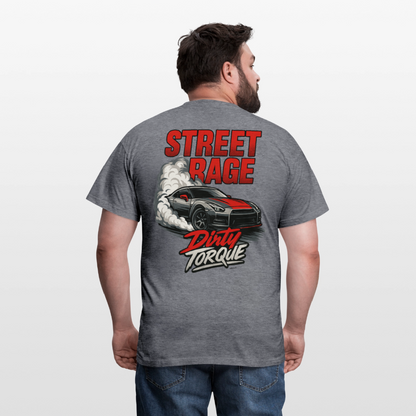 DirtyTorque Street Rage Tee Men - Graphit meliert
