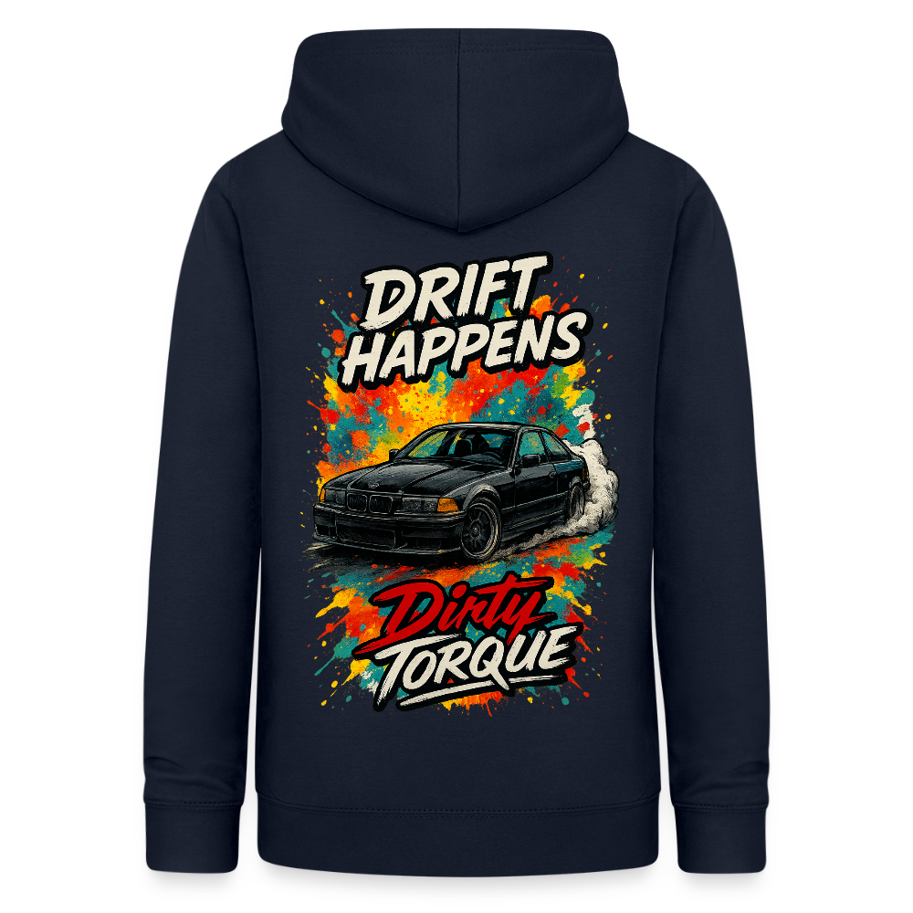 DirtyTorque E36 Drift Frauen Hoodie - Navy