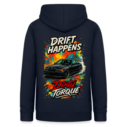 DirtyTorque E36 Drift Frauen Hoodie - Navy