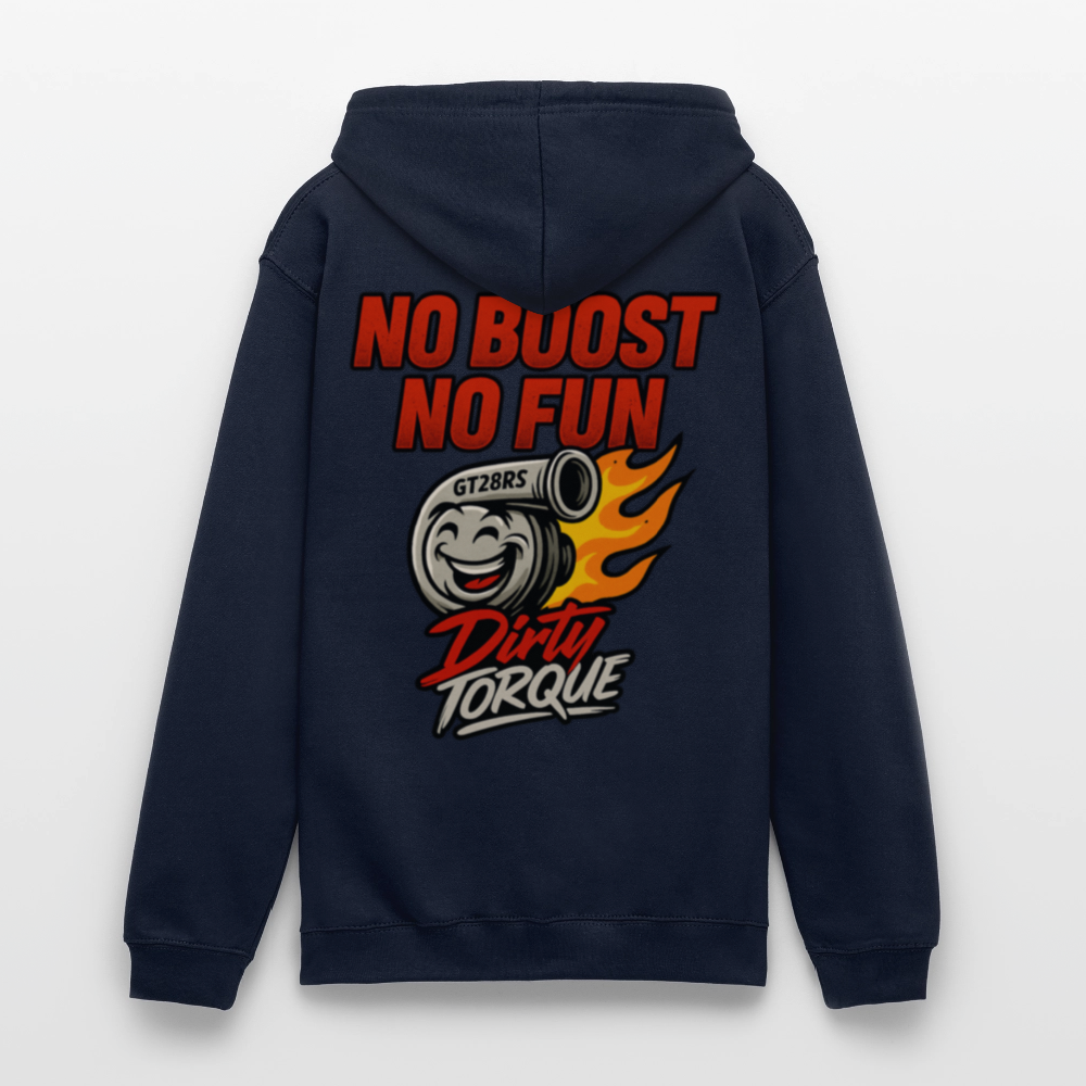 DirtyTorque No Boost No Fun Hoodie Unisex - Navy