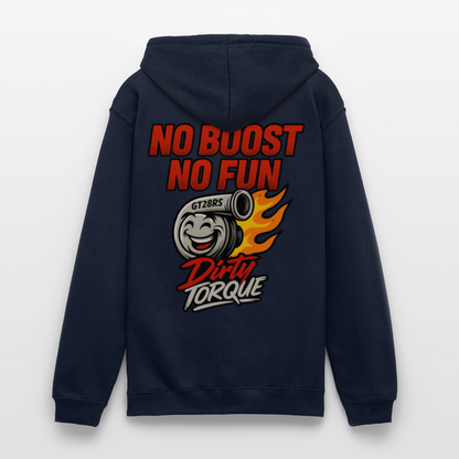 DirtyTorque No Boost No Fun Hoodie Unisex - Navy