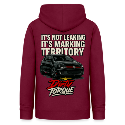DirtyTorque Leakin' Hoodie Women - Bordeaux