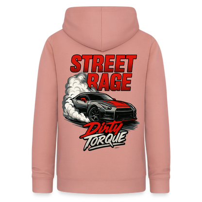 DirtyTorque Street Rage Hoodie Women - Altrosa