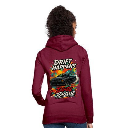 DirtyTorque E36 Drift Frauen Hoodie - Bordeaux