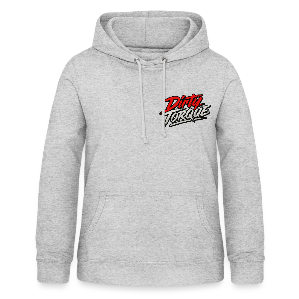 DirtyTorque Eat Sleep Drift Hoodie Women - Hellgrau meliert