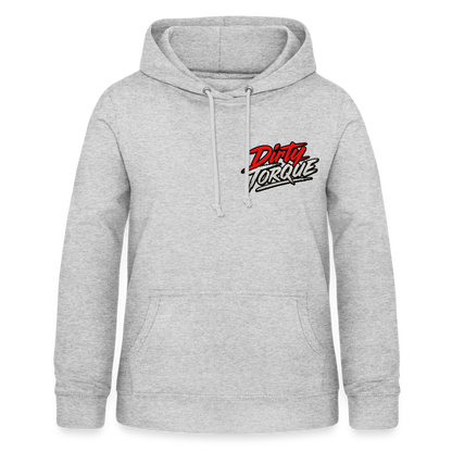 DirtyTorque Eat Sleep Drift Hoodie Women - Hellgrau meliert