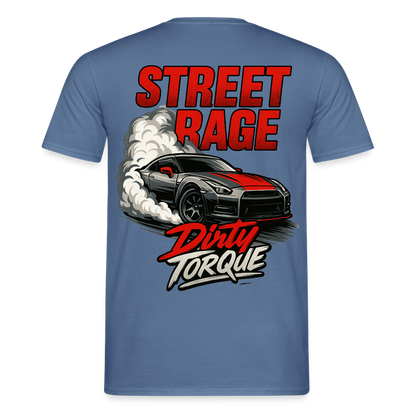DirtyTorque Street Rage Tee Men - Taubenblau 