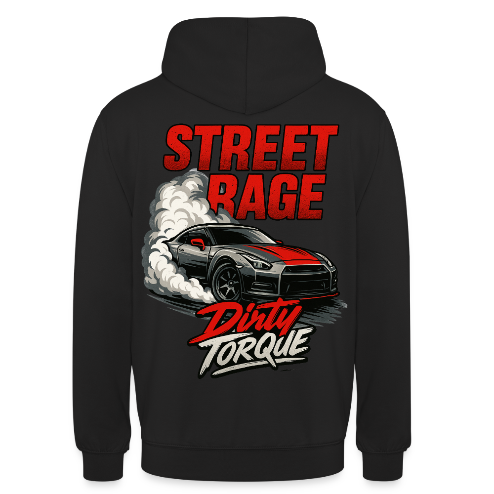 DirtyTorque Street Rage Hoodie Unisex - Schwarz