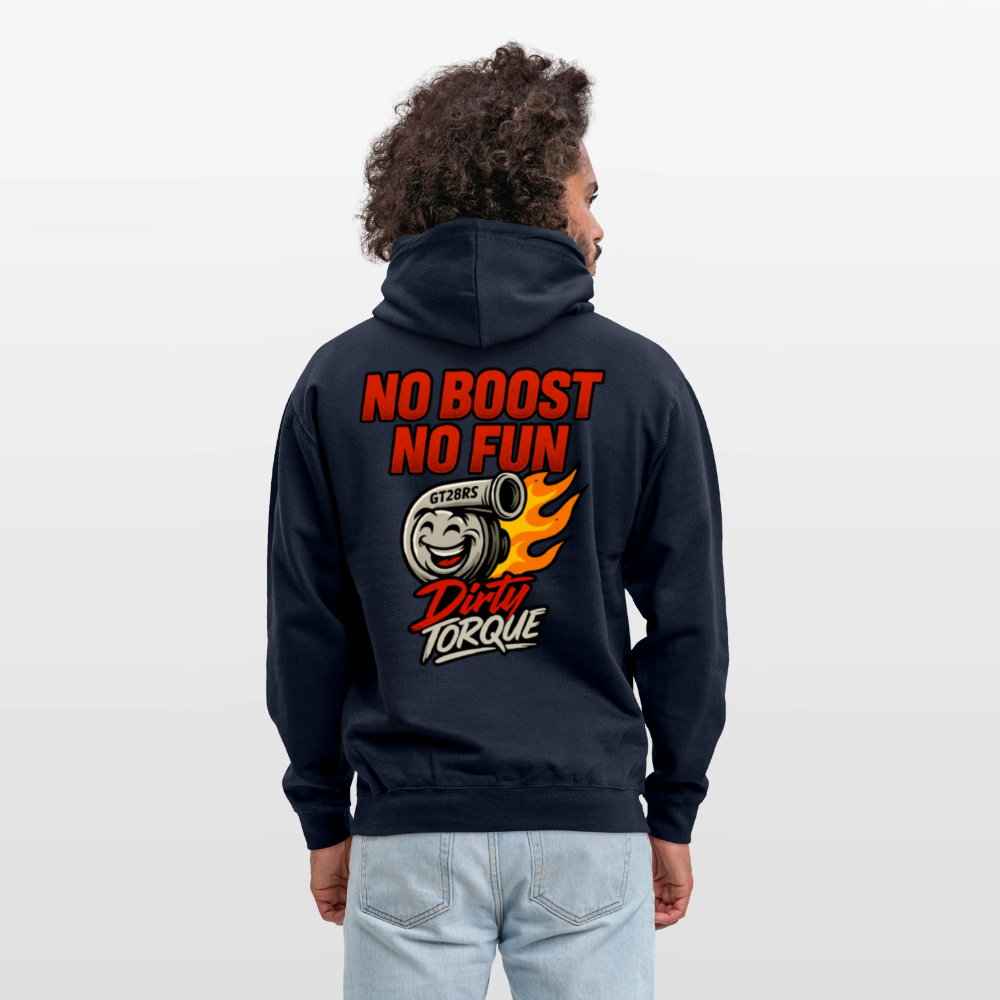DirtyTorque No Boost No Fun Hoodie Unisex - Navy