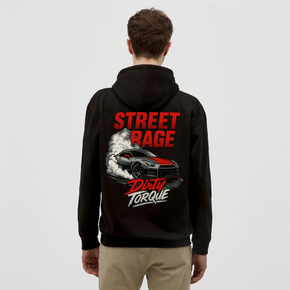 DirtyTorque Street Rage Hoodie Unisex - Schwarz