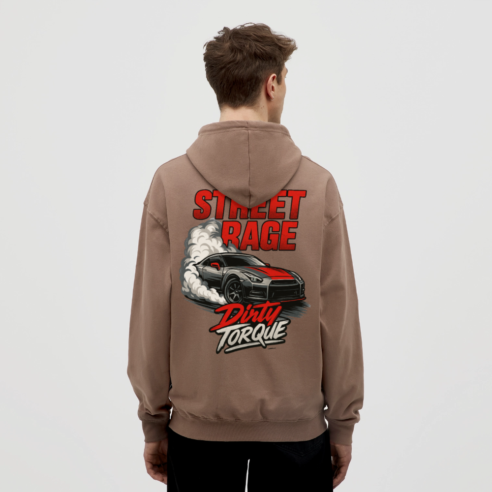 DirtyTorque Street Rage Hoodie Unisex - Mokka
