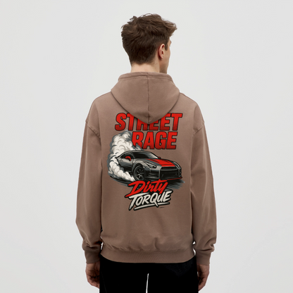 DirtyTorque Street Rage Hoodie Unisex - Mokka