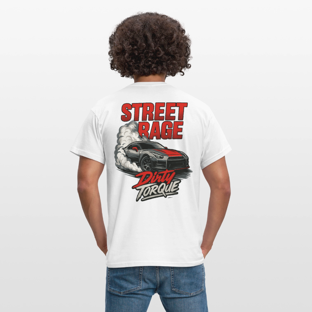 DirtyTorque Street Rage Tee Men - Weiß