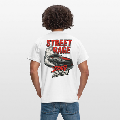 DirtyTorque Street Rage Tee Men - Weiß