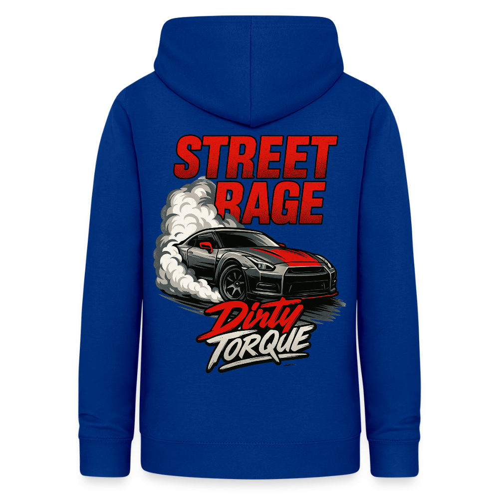 DirtyTorque Street Rage Hoodie Women - Royalblau