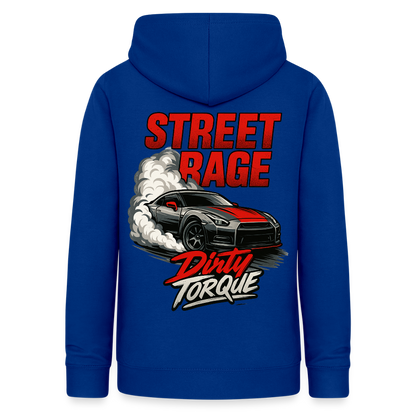 DirtyTorque Street Rage Hoodie Women - Royalblau