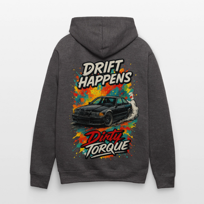 DirtyTorque E36 Drift  Premium Hoodie Unisex - Anthrazit/Schwarz