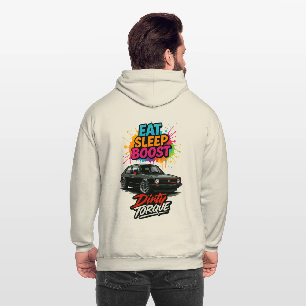 DirtyTorque Eat Sleep Boost Hoodie Unisex - Vanille-Milchshake