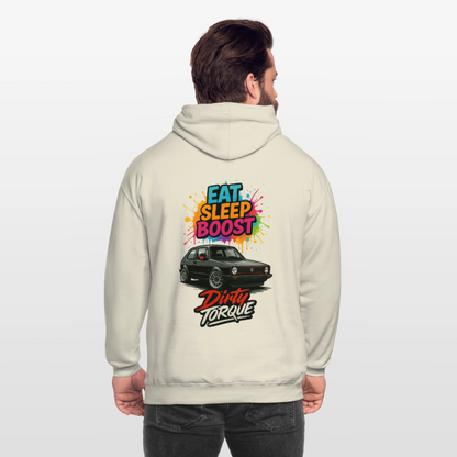 DirtyTorque Eat Sleep Boost Hoodie Unisex - Vanille-Milchshake