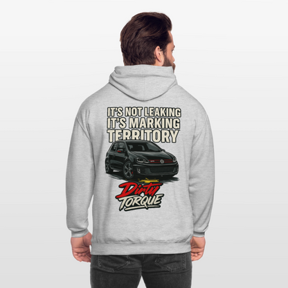 DirtyTorque Leakin' Hoodie Unisex - Hellgrau meliert