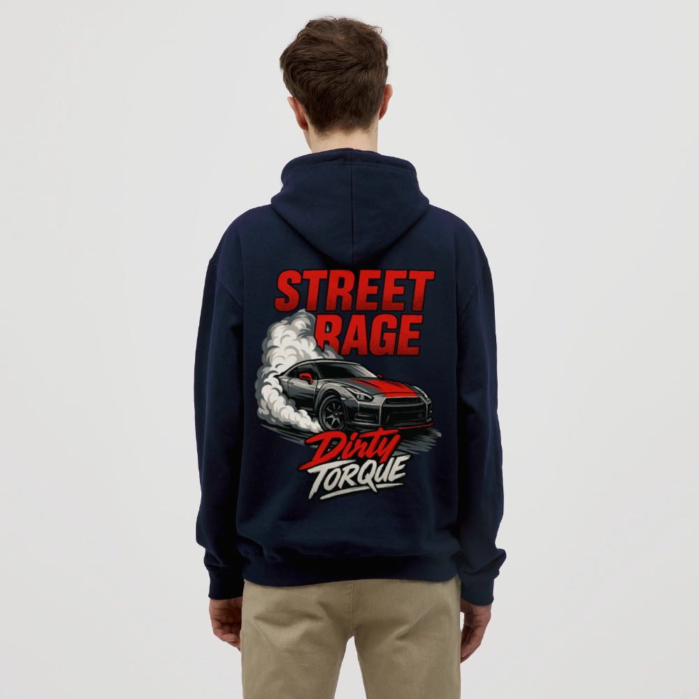 DirtyTorque Street Rage Hoodie Unisex - Navy