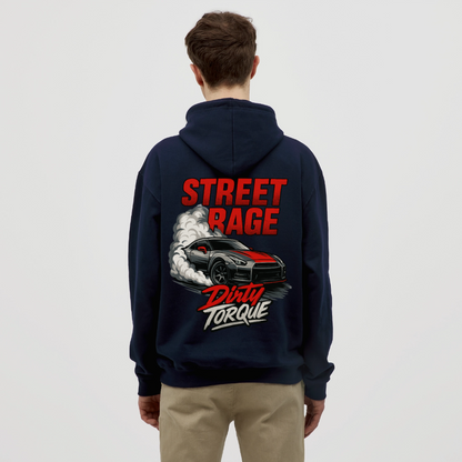 DirtyTorque Street Rage Hoodie Unisex - Navy