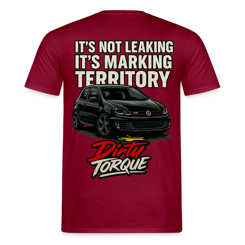 DirtyTorque Leakin' Tee Men - Ziegelrot