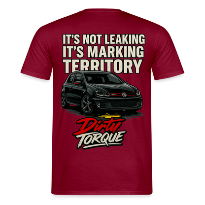 DirtyTorque Leakin' Tee Men - Ziegelrot
