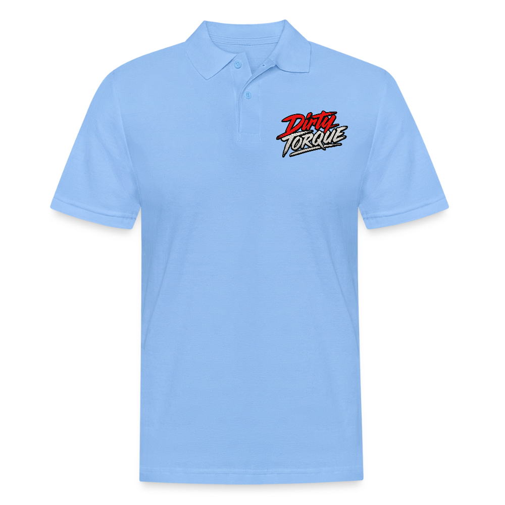 Männer Poloshirt - Himmelblau