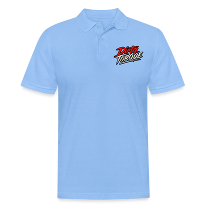 Männer Poloshirt - Himmelblau