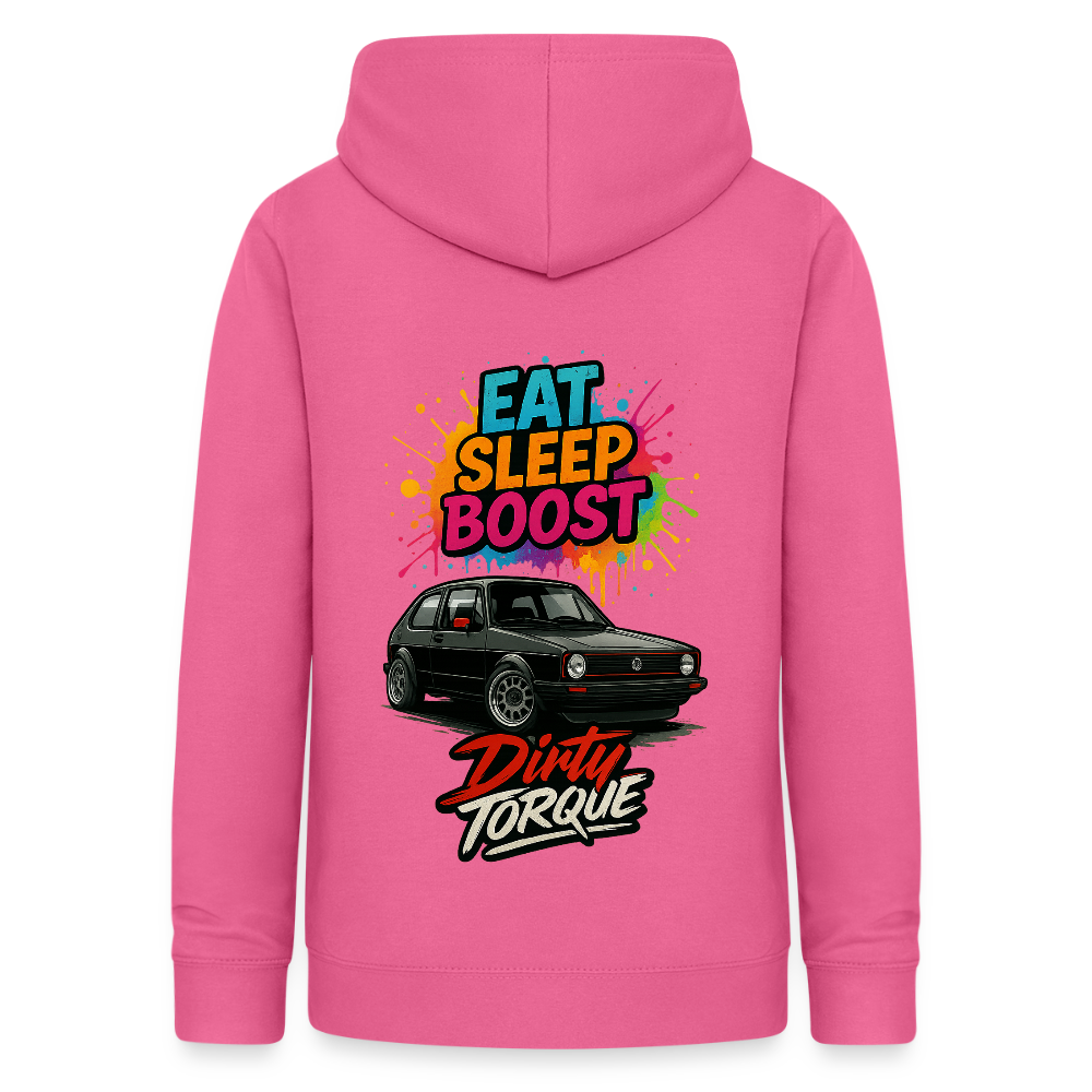 DirtyTorque Eat Sleep Boost Frauen Hoodie - Pink