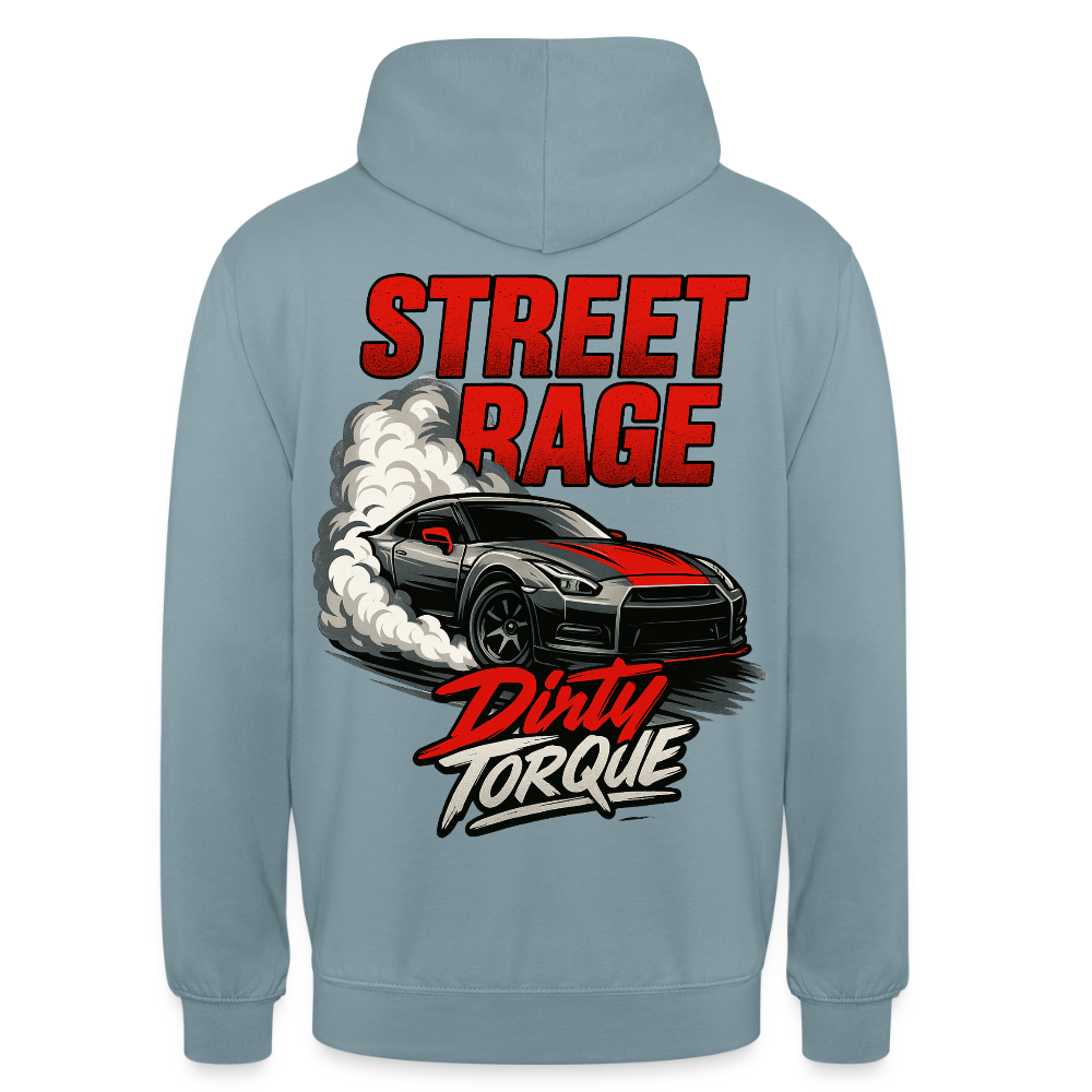 DirtyTorque Street Rage Hoodie Unisex - Nebelblau