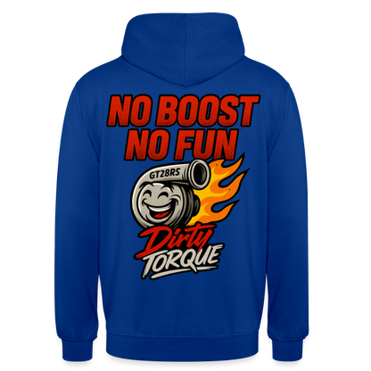 DirtyTorque No Boost No Fun Hoodie Unisex - Royalblau