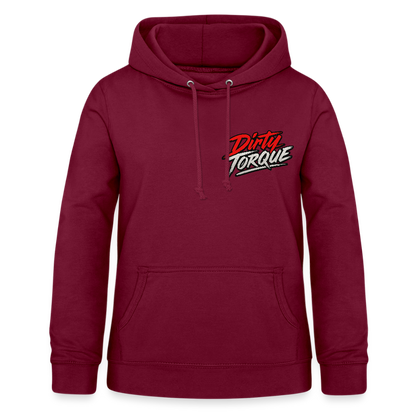 DirtyTorque Eat Sleep Drift Hoodie Women - Bordeaux