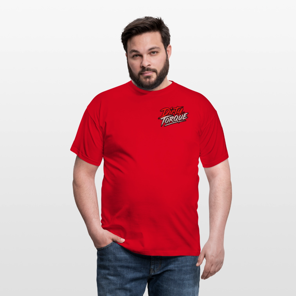 DirtyTorque Street Rage Tee Men - Rot
