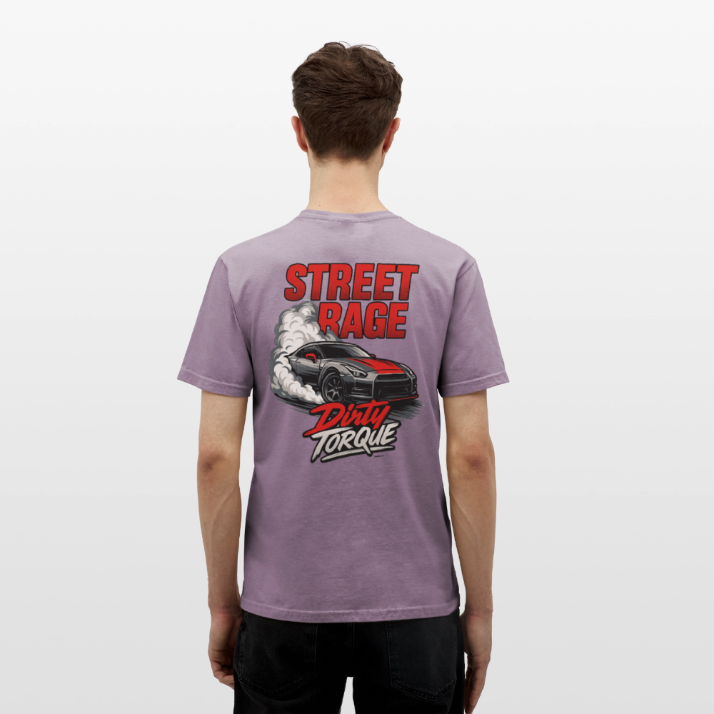 DirtyTorque Street Rage Tee Men - Lilagrau 