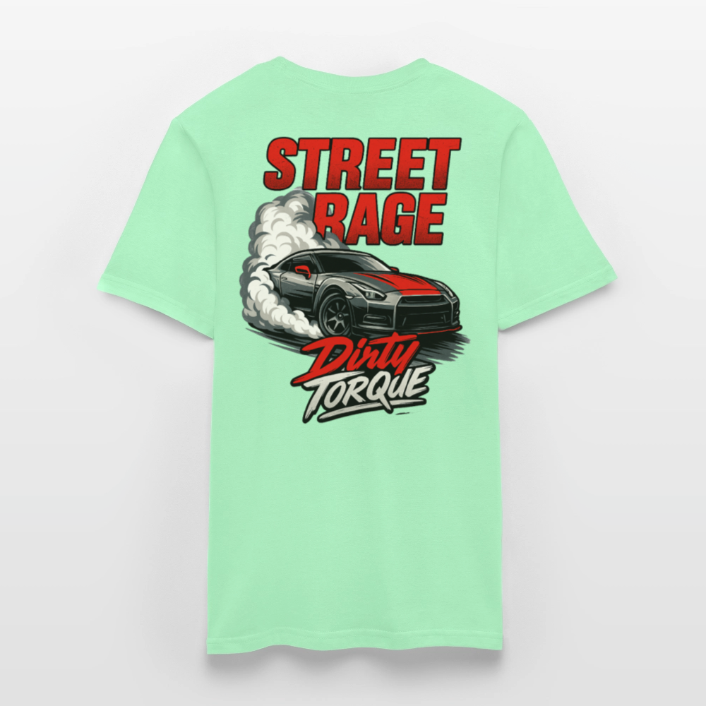 DirtyTorque Street Rage Tee Men - Mintgrün