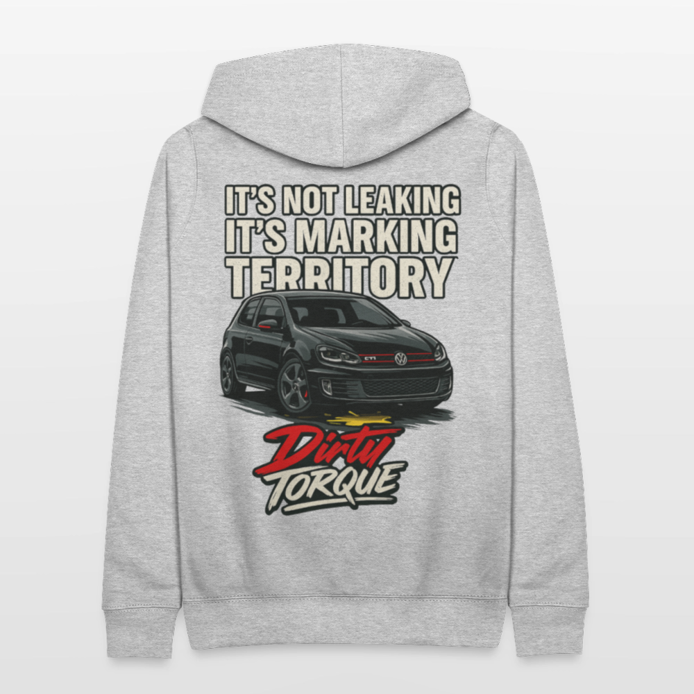 DirtyTorque Leakin' Hoodie Women - Hellgrau meliert